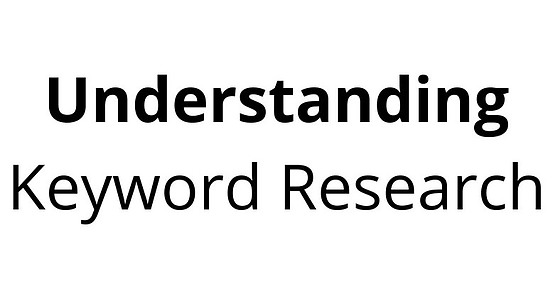 Understanding keyword research