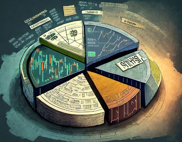 Top 10 Investment Mistakes you Might be Making! 5 A pie chart with one large slice and several small ones representing an unbalanced investment portfolio