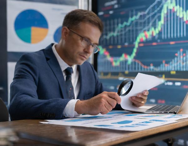 Top 10 Investment Mistakes you Might be Making! 2 Man who is examing some data