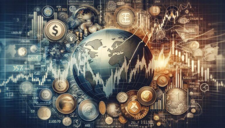 How To Create A Diversified Portfolio - a planet surrounded by a lot of money symbols, and investment symbols