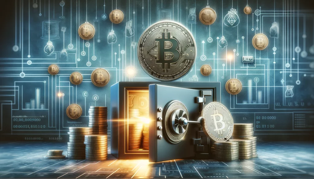 How To Get A Passive Income From Crypto-A vault with bitcoin