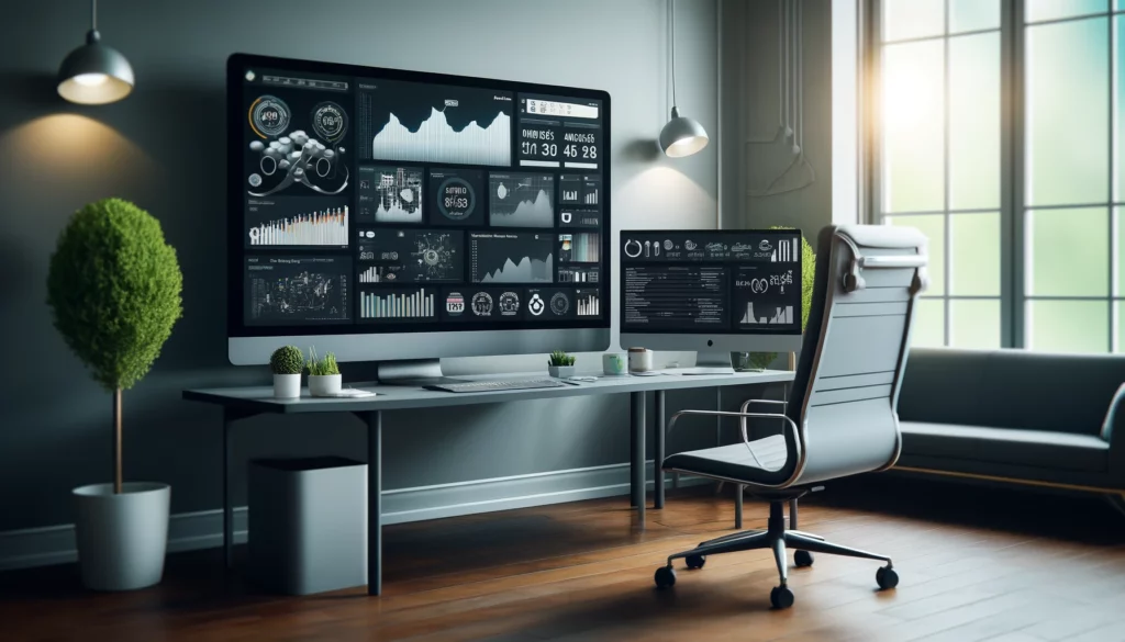 Here's How To Make Money Using Digital Marketing 1 How to make money using digital marketing-A workspace with a few screens