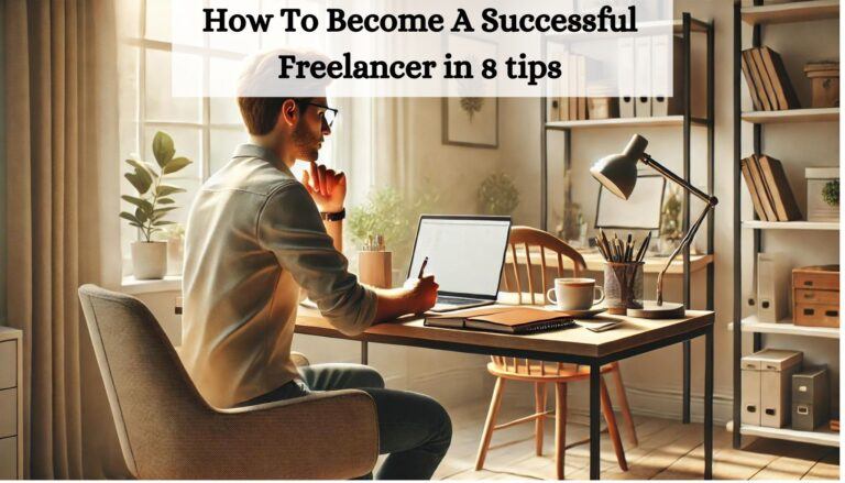 How To Become A Successful Freelancer in 8 tips