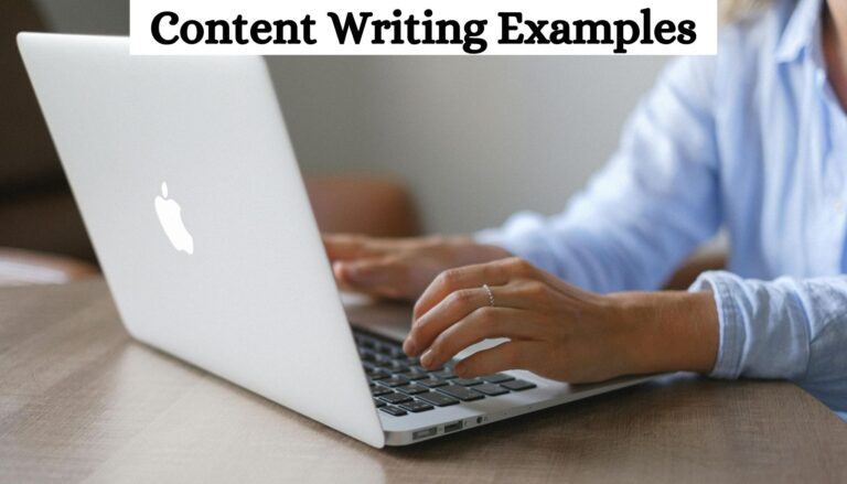 25 Different Content Writing Examples